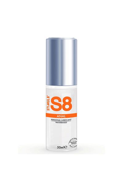 Stimul8 Water-Based Lubricant, Intimate Comfort and Pleasure, S8 Posterior Personal Lubricant, 50ml