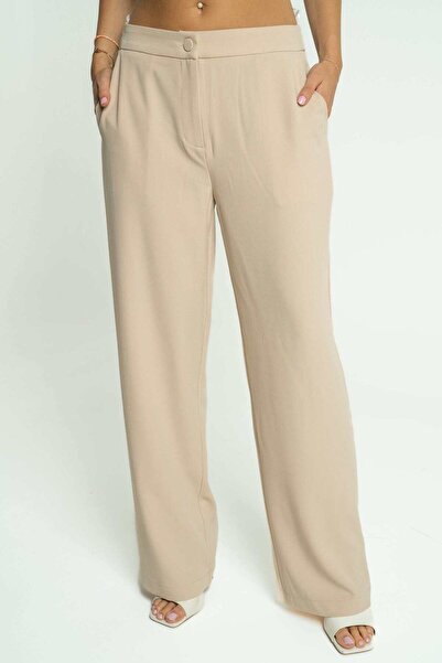 mica Classic Women's Wide-Leg Solid Pants