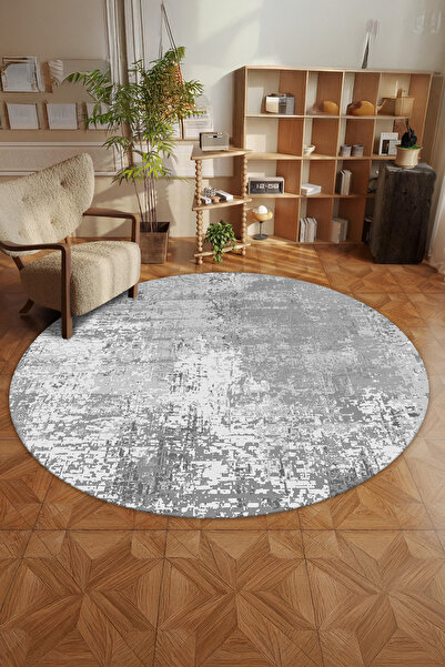 ferahome Dijital Baskılı halı Yıkanabilir Kaymaz Taban Salon Halısı (5B)