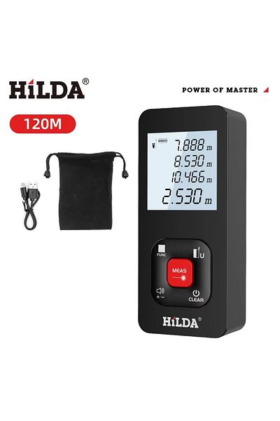 Choice3 120 متر CJ392 HILDA مسافة الليزر 50 متر/100 متر/120 متر مقياس احترافي مقياس مدى ليزر مسطرة