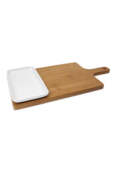 Luigi Ferrero Set tocator si platou servire LF FR-1 REB, 29 x 20 x 3,7 cm