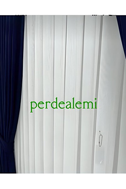 perdealemi Bamboo Linen Tulle Curtain Sparse Pleat 1X2