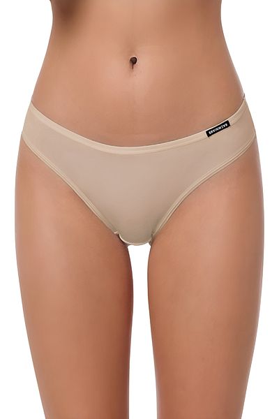 BRAINWEAR Women's 3 Pack Lycra Cotton Thong