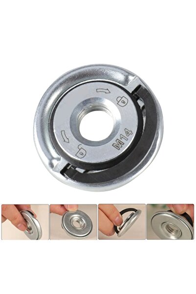 Choice لوحة ضغط المطحنة ذاتية القفل M14 سريعة الفك صمولة الشفة صمولة المشبك الكهربائي لوحة الضغط P...