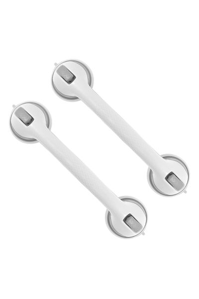 Choice 2Pcs 2Pcs Shower Handle Nonslip Shower Grab Handle Toilet Bathroom Safe Bathtub Grab Bar Plastic Vac