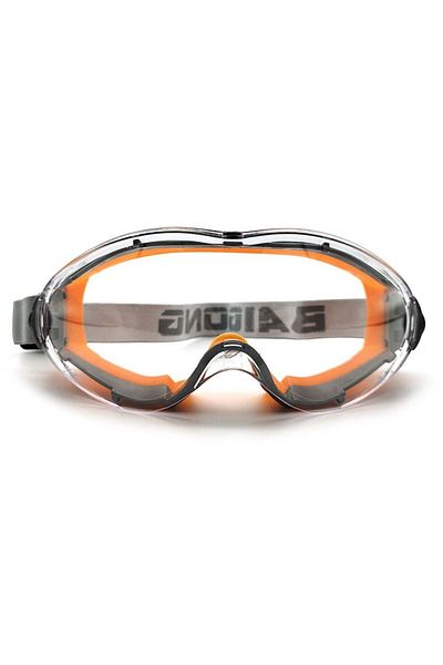 Choice orange Industrial Grade Safety Goggles, Anti Fog Clear Lens Lab Goggles Fit Over Glasses for Men and