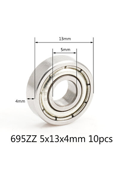 Choice6 695ZZ 5x13x4mm 10pcs 5/10pcs 692ZZ 693ZZ 694ZZ 695ZZ 696ZZ 697ZZ 698Z...