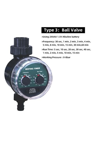 Choice type 3 Garden Watering Timer Ball Valve /Solenoid Valve Irrigation Controller Home Garden Automatic