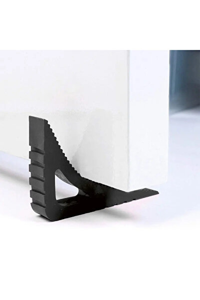 Choice 1pc Rubber Door Stopper Reusable Shock Absorbent Block Wedge Doorstops Door Handle Stopper Home Offi