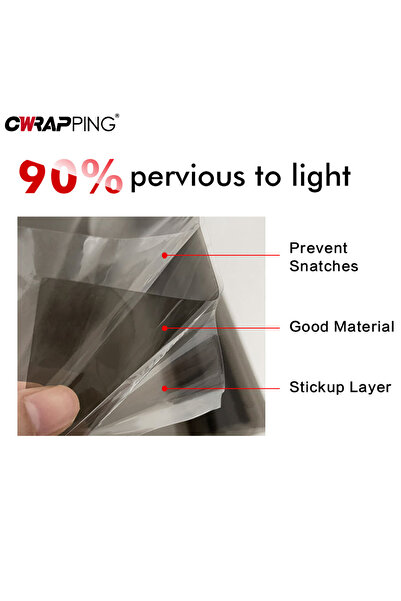 Choice Car Transparent Light Purple Protector Film 30cmx60cm Bumper Hood Paint Protection Chrome Headli...