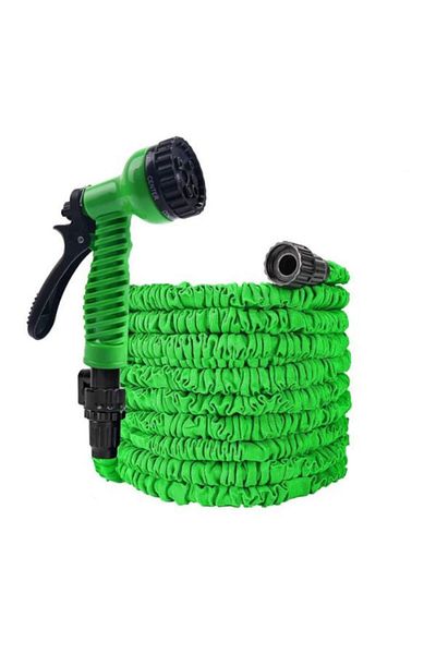 Momark Expandable Garden Hose, Momark, 11 m, Green