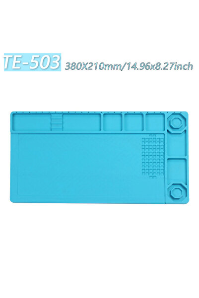 Choice TE-503 (مغناطيسية) حصيرة مغناطيسية من السيليكون حصيرة عمل محطة لحام مق...