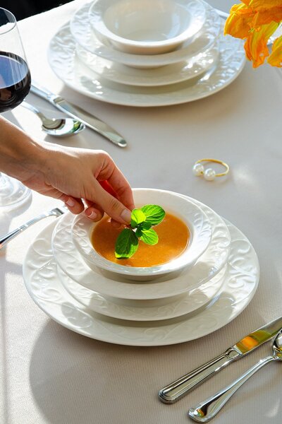 Le murano Ramose 24 Parça 6 Kişilik Yemek Takımı