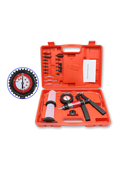 Choice Hand Held Vacuum Pump Brake Bleeder Set Clutch Fluid Bleed tester Tool Kit Oil Change Power Steer...