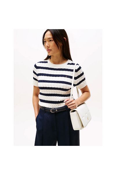 Tommy Hilfiger Дамска чанта TH FEMININE CONV CROSSOVER, жълта, AW0AW17454Z00