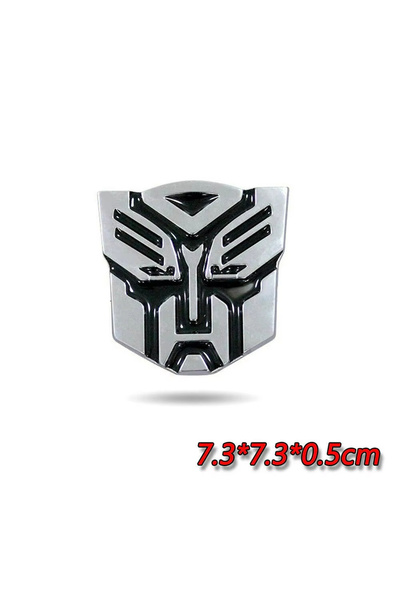 Choice ملصقات سيارة ترانسفورمرز ثلاثية الأبعاد، شعار ترانسفورمرز، شعار ديسبتي...