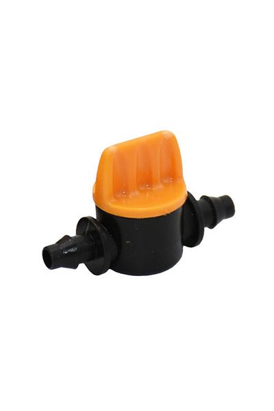 Choice 20PCS Pvc Pipe Through Valve Irrigation Double Barb Mini Valve Drip Irrigation Capillary Mini Swi...