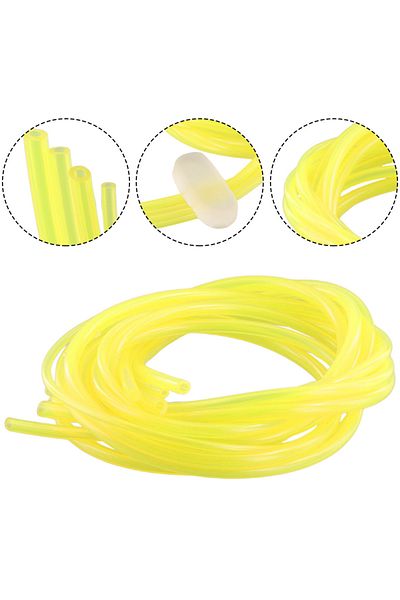 Vibra Tite 4 PCS 4 Sizes Fuel Gas Hose String Tube Petrol Pipe For Trimmer Chainsaw Blower Hoses Garden Powe...