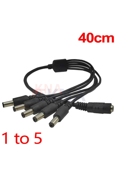 choice2 كابل مقسم طاقة تيار مستمر 1 إلى 5 5.5* 2.1 مم 1 إلى 2/3/4/5/6/8 طرق م...