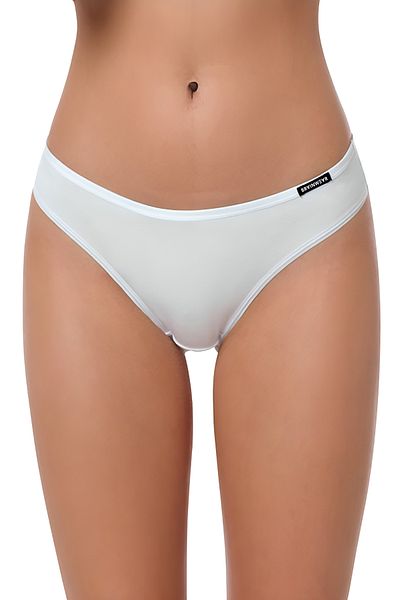 BRAINWEAR Women's 3 Pack Lycra Cotton Thong