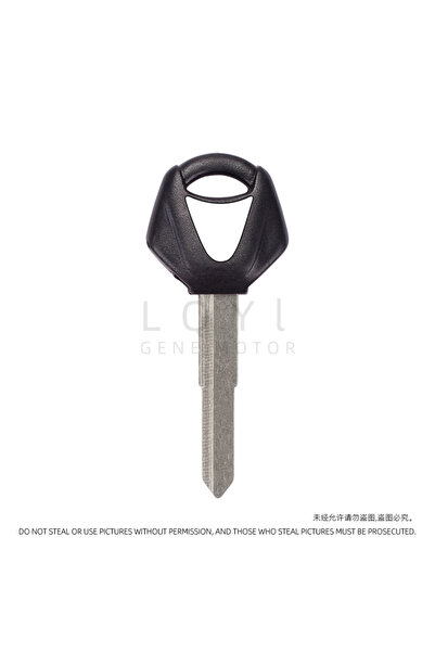 Choice5 3 قطع مفاتيح سوداء جديدة غير مقطوعة للدراجات النارية، بديلة للمفاتيح ...