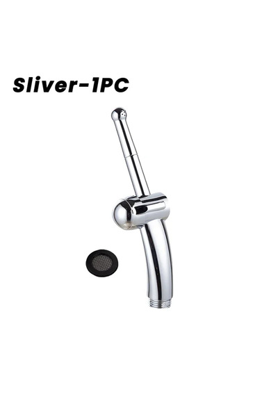 choice2 أداة تنظيف شخصية فضية اللون، قطعة واحدة، مزودة بفوهة طويلة، لتنظيف عم...