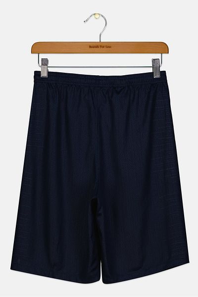 Nike Kids Boy Standard Fit FC Barcelona Football Shorts, Navy