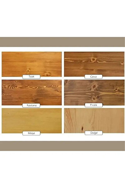 MODERN LİFEE Doğal Ahşap Yemek Masası-toplantı Masası-kamelya Masası 80x160cm (3.5cm Tabla-8cm Ayak Kalınlık)