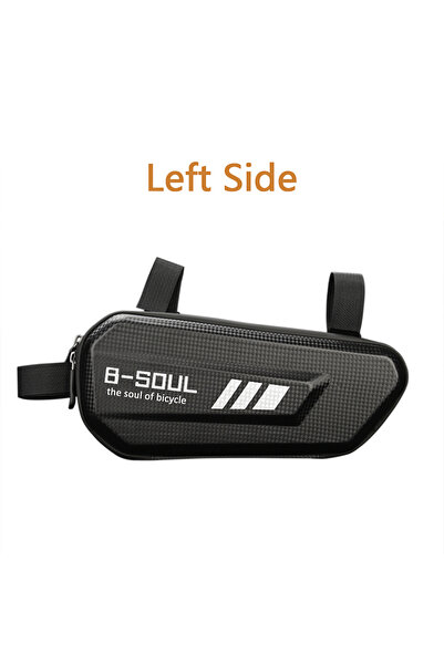 Choice Left Side Moto Bag Hard Shell Triangle Frame Bag Motorcycle Accessorie...