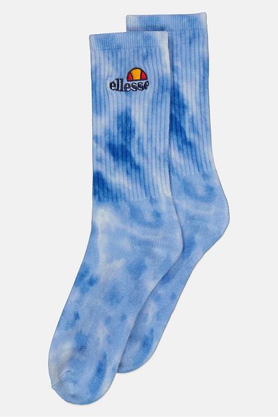 Ellesse Men 1 Pair Brand Logo Crew Socks, Multicolor