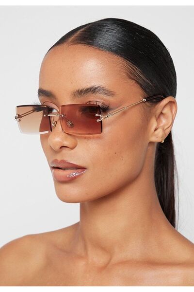 Goldmine Unisex Carley Crystal Cut Sunglasses Uv400