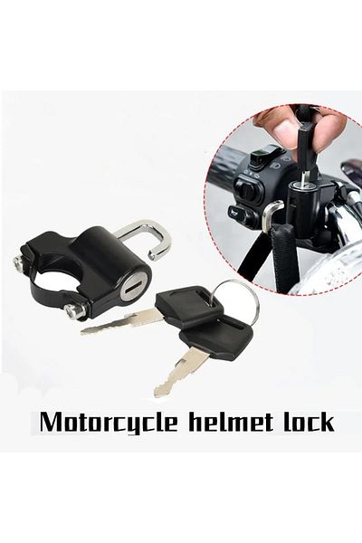 Choice SDTW Anti-theft Helmet Lock Handlebar Mount Motorcycle Electric Motorbike Universal Security Met...