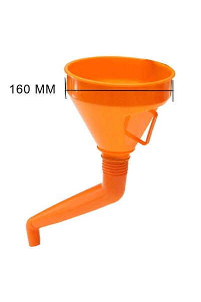 Choice قطعة واحدة من قمع التزود بالوقود للسيارة والدراجة النارية مقاس 160 مم ...