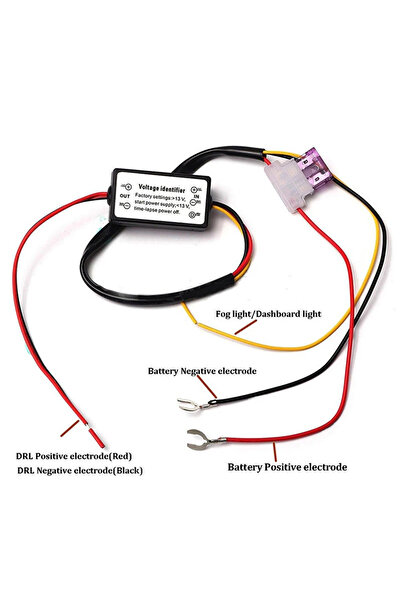 Choice MULTI DRL Controller Auto Car LED Daytime Running Light Relay Harness Dimmer on/Off 12-18V Fog Light