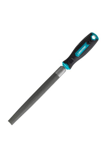 LıBRATON 200mm Half Round 8-Inch 1pc 8-Inch Flat / Half Round / Triangle Metal File, File Tool for M