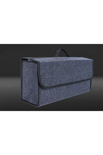 Choice منظم أدوات تخزين صندوق السيارة كبير الحجم مضاد للانزلاق باللون الرمادي...