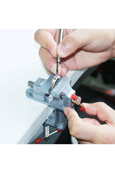 Choice ملزمة طاولة صغيرة دوارة 360 درجة، أداة إصلاح يدوية