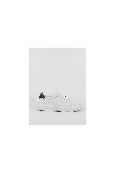 Calvin Klein Low Top Lace up Lth Men's White Sneaker Hm0Hm01016-0K6
