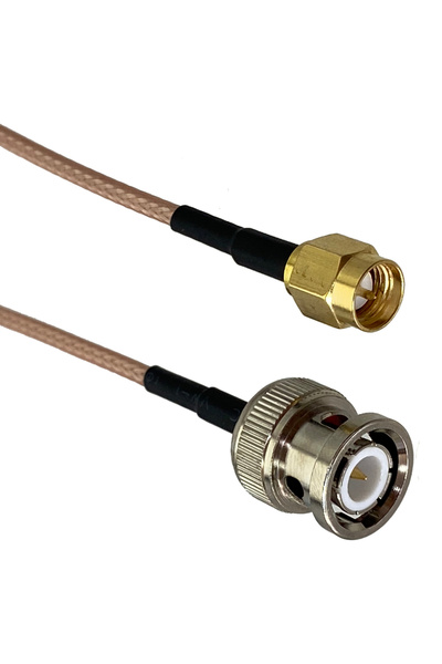 Choice23 12inch (30CM) BNC M to SMA M RG316 Cable BNC to BNC SMA Male Plug & ...