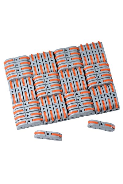 Choice1 50 قطعة في الحقيبة 34/50 قطعة موصل سلك رافعة للتوصيل السريع 28-12 AWG...