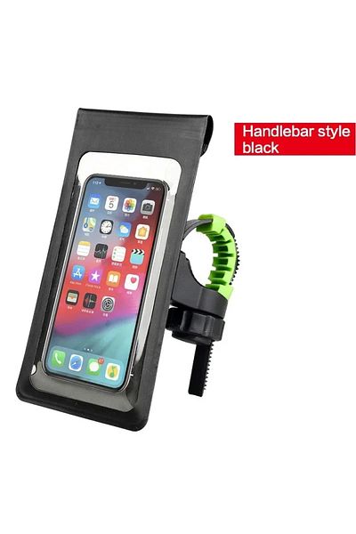 Choice Handblebar Bicycle Motorcycle 360° Rotation Waterproof TPU Touch Screen Phone Holder Handle Installa