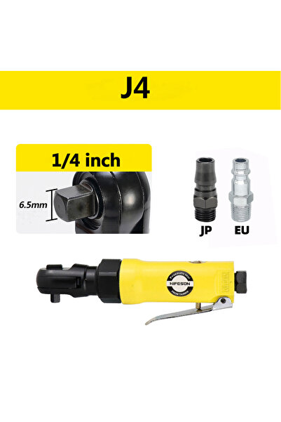 Choice1 J4 1-4 1/2 3/8 1/4 Inch Pneumatic Wrench Air Ratchet Air Wrench Pneum...