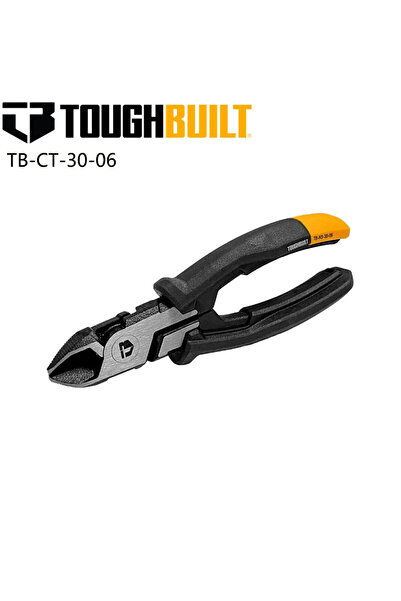 Choice كماشة قطع قطرية موفرة للعمالة TB-H3-30-06 TOUGHBUILT مقاس 6 بوصات للأغ...