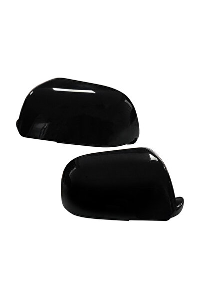 Choice Gloss Black Wing Door Mirror Cover Caps Casing Left+Right For VW Polo 9N 2002-05