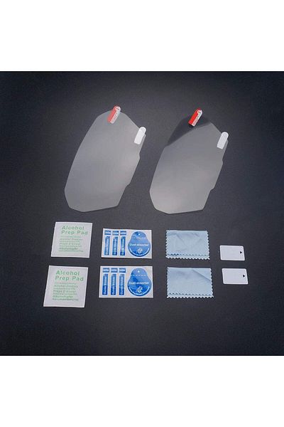 Choice black Cluster Scratch Protection Film Screen Protector For Triumph Tiger 800 850 1200 DAYTONA 765 Sp