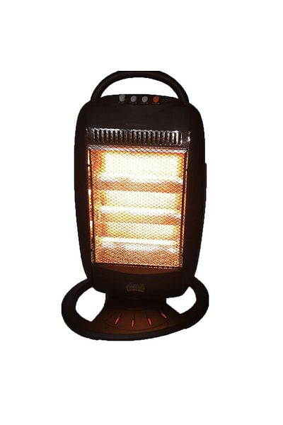 VICTRONIC Radiator de incalzit cu halogen, 1200 W, 3 trepte de putere, Protectie in caz de rasturnare