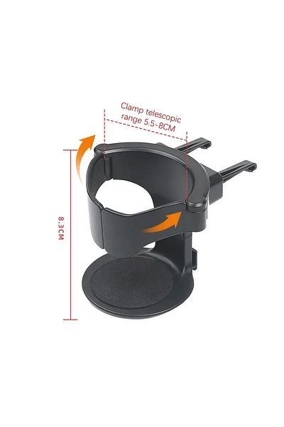 Choice Black Car Holder Air Vent Drink Cup Bottle Holder Car Truck Water Bottle Holders Stands Car Cup Rack