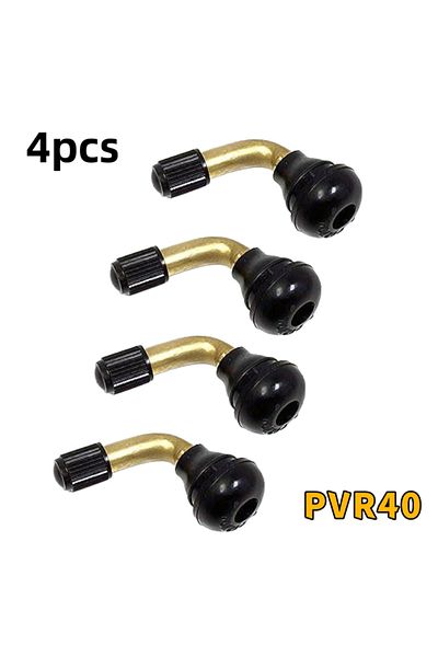 Choice pvr40 4Pcs/set 90 Degrees Rubber Angle Valve For Tubeless Tires Nipple For Tubeless Disc Wheel Nippl
