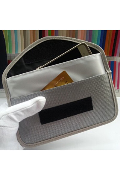 choice2 Silver Car Key Pouch Accessories Faraday Signal Blking Bag Protec Cel...