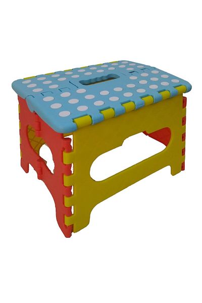 OEM Scaun pliabil pentru copii, multicolor, PVC, 28x21x21 cm